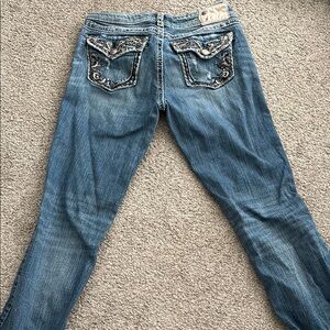 Silver suki flap Jeans Blue Boot Cut Denim size 29